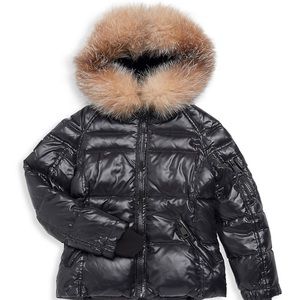 SAM. Outerwear coat with fox fur girls sz 10